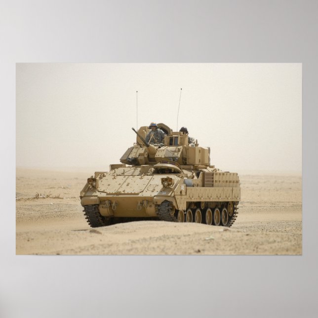 Poster Véhicule de combat Bradley (Devant)