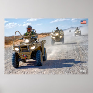 POSTER VÉHICULES D'OPÉRATIONS SPÉCIALES AMÉRICAINES - MV8
