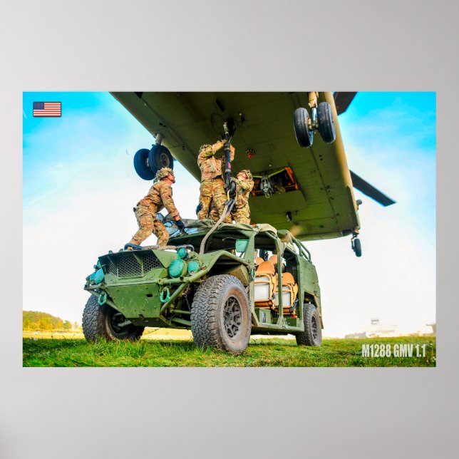 POSTER VÉHICULES D'OPÉRATIONS SPÉCIALES DES ÉTATS-UNIS -  (Devant)