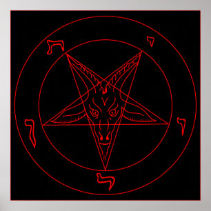 Poster Veille de Baphomet