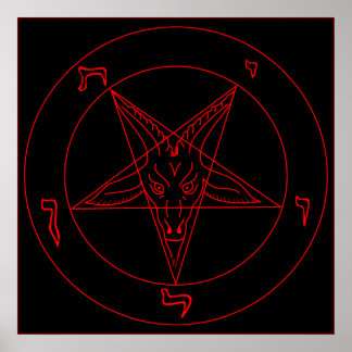 Poster Veille de Baphomet