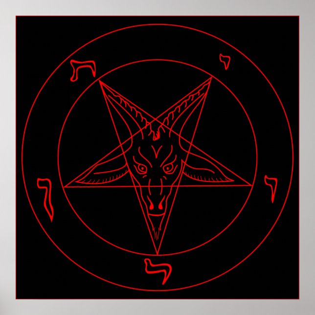Poster Veille de Baphomet (Devant)