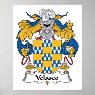 Poster Velasco Family Crest