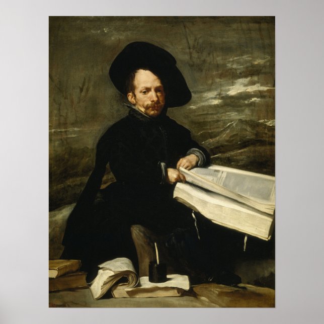 Poster Velázquez - Jester De Acedo "Cousin" 1635 (Devant)