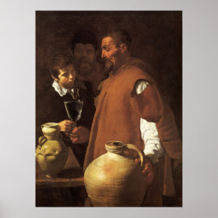 Poster Velázquez - Le Vendeur D'Eau De Séville 1623