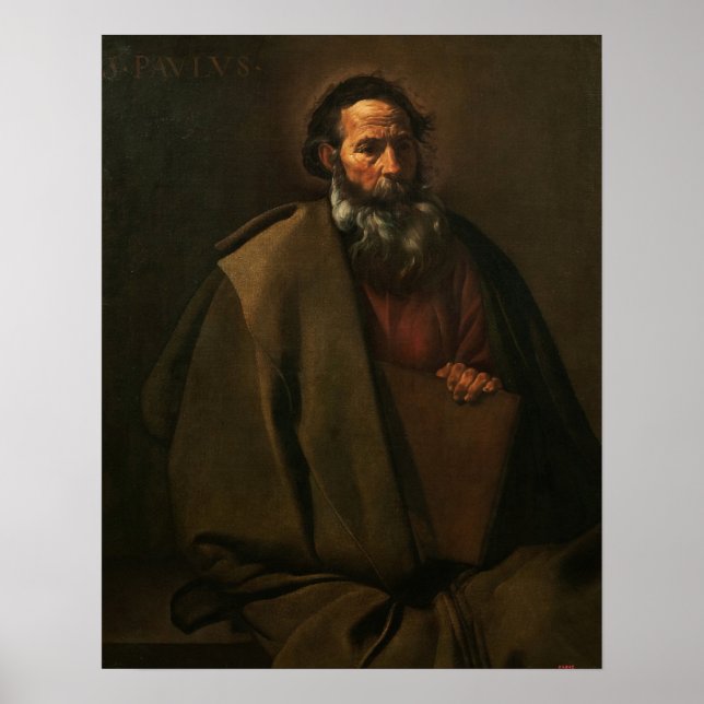 Poster Velázquez - Saint Paul (Devant)