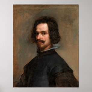 Poster Velázquez - Un homme 1630