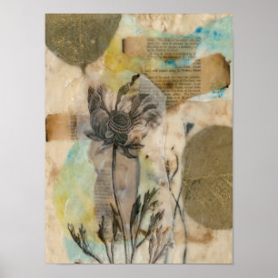 Poster Vélin II floral