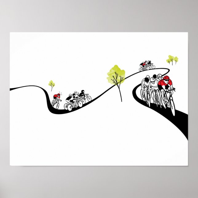 Poster Vélo (Devant)