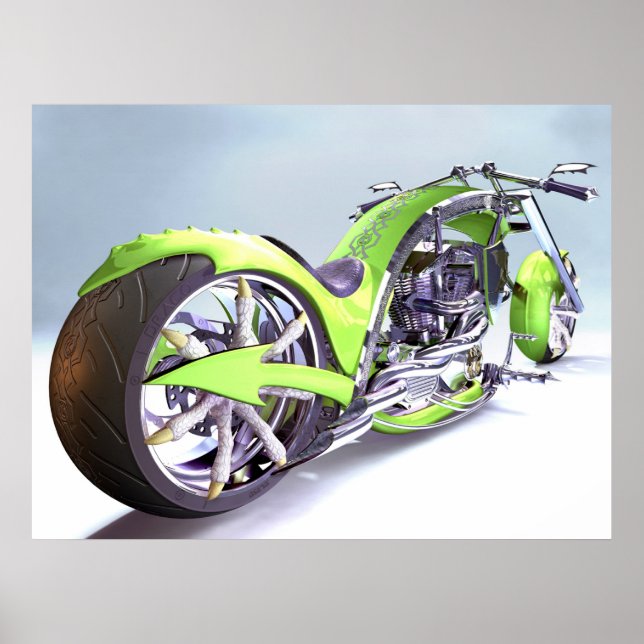 Poster Vélo aménagé (Devant)