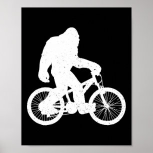 Poster Vélo de montagne Bigfoot VTT descente cyclisme vél