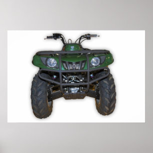 Poster vélo de quadruple - atv