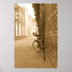 Poster Vélo en Belgique