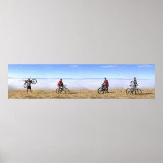 Poster Vélo extrême