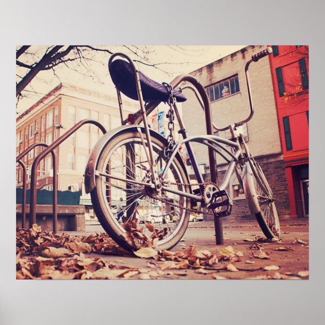 Poster Vélo Retro (Devant)