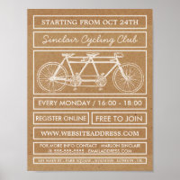 Vélo Tandem, Club Cyclisme Kraft Publicité