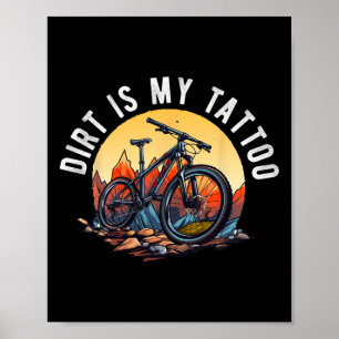 Poster Vélo Tout Terrain Pour Hommes Garçons Femmes Drôle