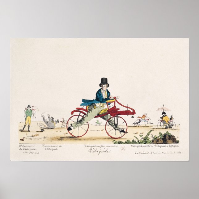 Poster Velocipedes (Devant)