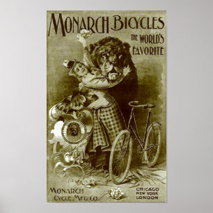 Poster Vélos Monarch