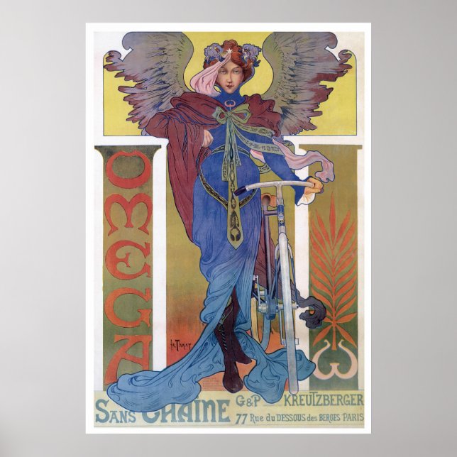 Poster Vélos oméga (Devant)