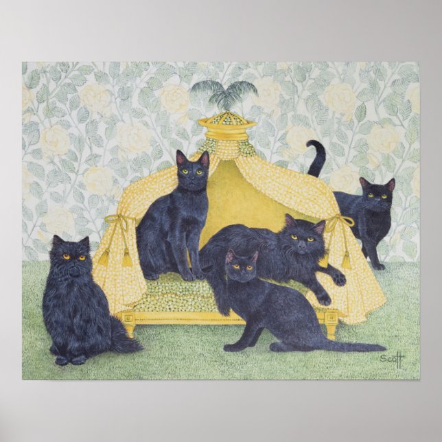 Poster velours noir (Devant)