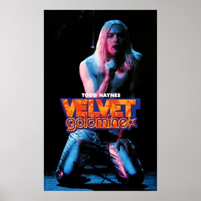 Poster Velvet Goldmine Curt Wild (Devant)