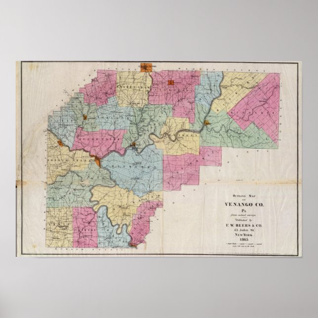 Poster Venango Co, Pa (Devant)