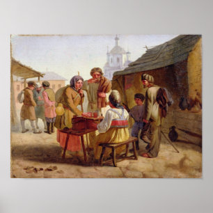 Poster Vendeur Kvas, 1862