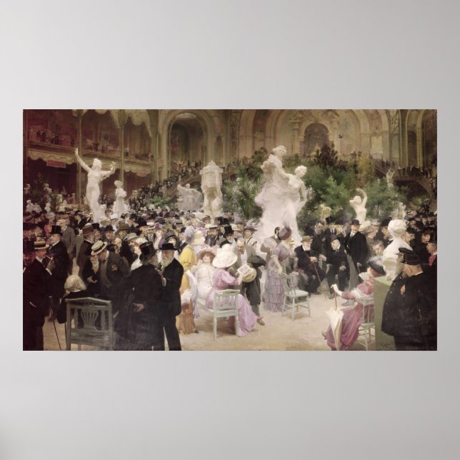 Poster Vendredi au Salon des Artistes Français, 1911 (Devant)
