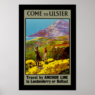 Poster Venez à Ulster