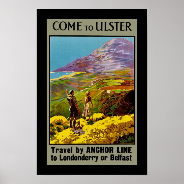 Poster Venez à Ulster (Devant)