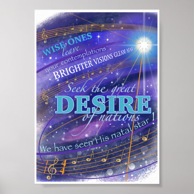 Poster Venez et adoration (Devant)