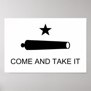 Poster Venez il falloir - le drapeau des Etats-Unis le