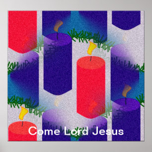Poster Venez seigneur Jésus
