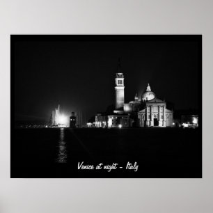 Poster Venice at Night, Italy No.1 (Poster)