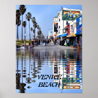 Poster Venice Beach Californie