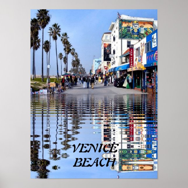 Poster Venice Beach Californie (Devant)