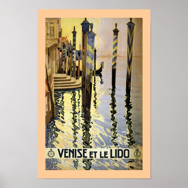Poster Venice et le Lido (Devant)
