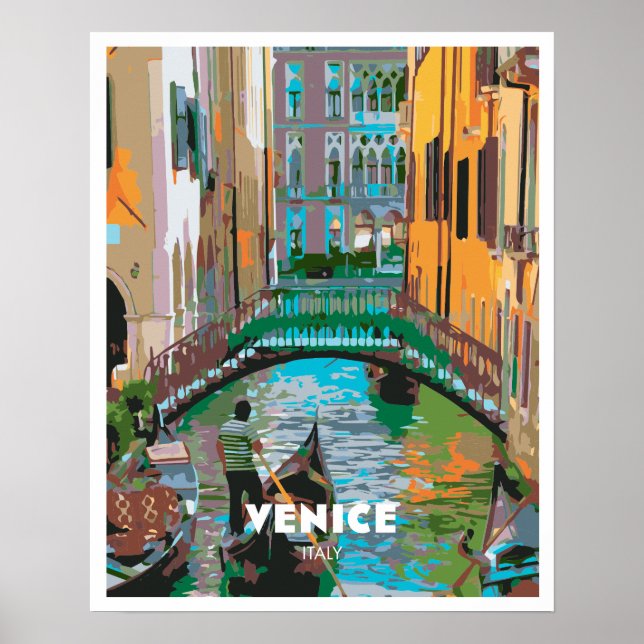 Poster Venice Italie (Devant)