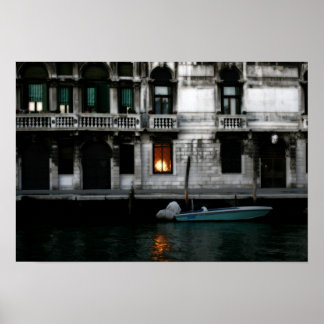 Poster venice la nuit