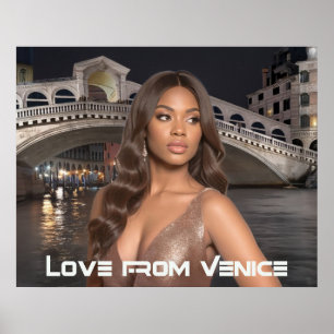 POSTER VENISE - AMOUR DE VENISE