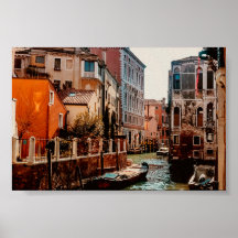 Venise Gondola Canal Italie Photographie
