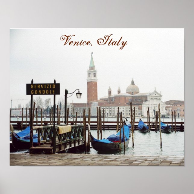 Poster "Venise, Italie II" (Devant)