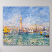 Venise (Le Palais des Doges) Pierre-Auguste Renoir