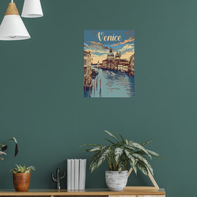 Poster Venise Vintage (Salon 1)