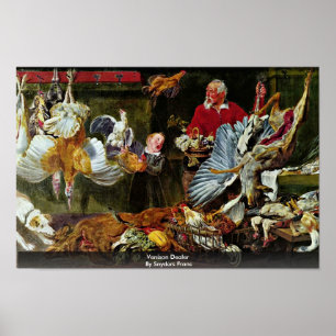 Poster Venison Dealer Par Snyders Frans
