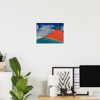 Poster Vent fin, Matin clair (Fuji Rouge)