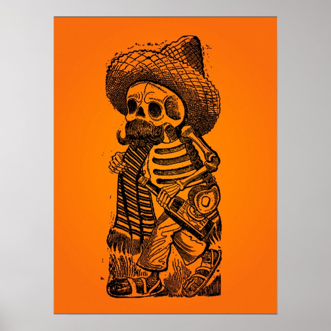 Poster VENTE HALLOWEEN ! Calaveras From the Heap par Posa (Devant)