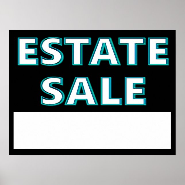 Poster Vente immobilier (Devant)