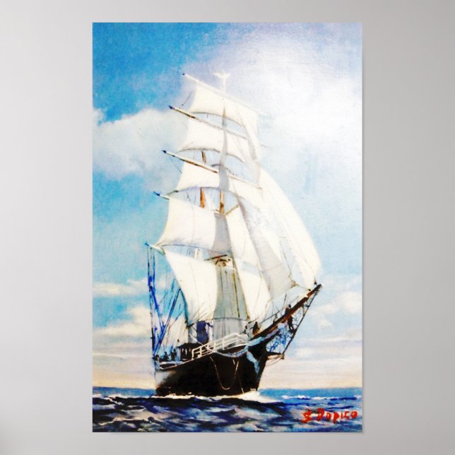 Poster Ventilateur de cygne Makkum (Devant)